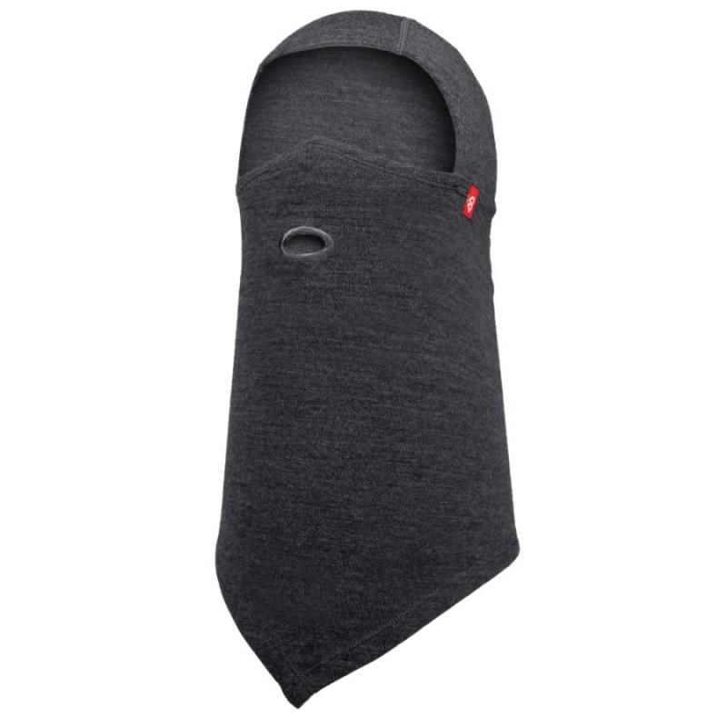Airhole Balaclava Hinge Merino  Heather Grey