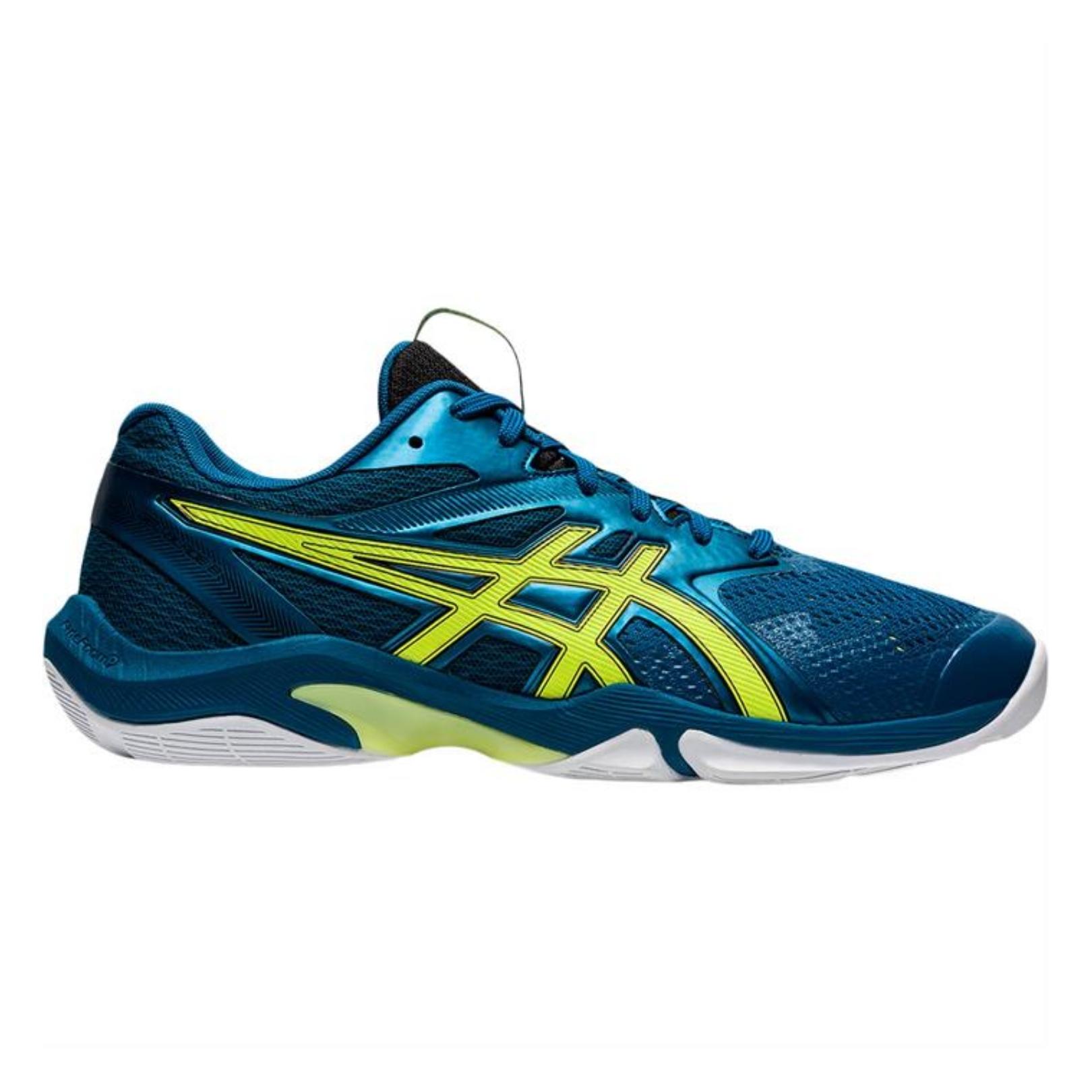 Asics Gel Blade 8 Deep Sea Teal Glow Yellow