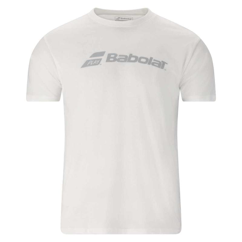 Babolat Exersice Padel T Shirt Hvid