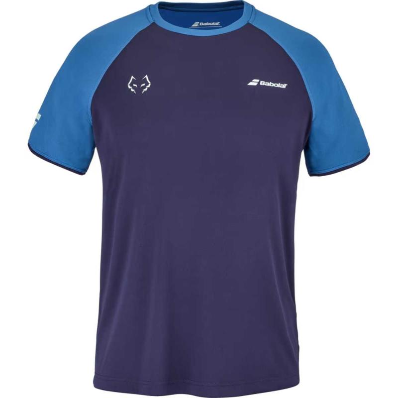 Babolat Juan Lebron T Shirt Blue Men