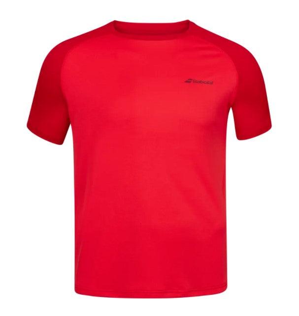Babolat Play Crew Neck Tee  Rød    S