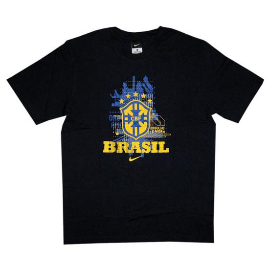 Brasilien Number 10 T Shirt Vm 2010   Mørkeblå M