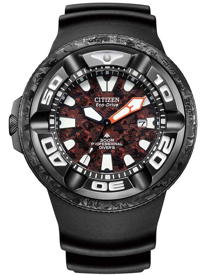 Citizen Bj8059 03z Herreur Eco Drive Professionelt Dykkerur