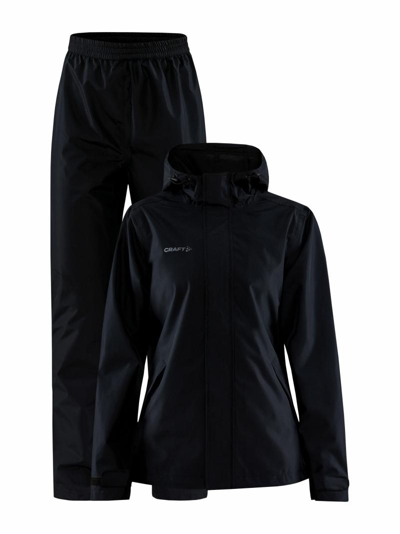 Craft   Core Explore Rain Set Kvinder   Black L