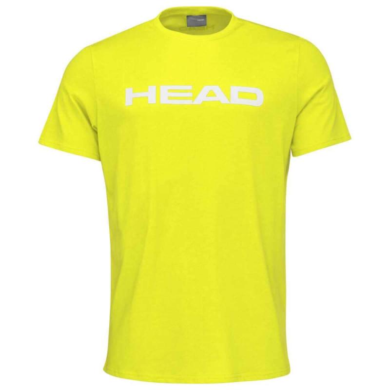 Head Club Basic T Shirt Herre Gul