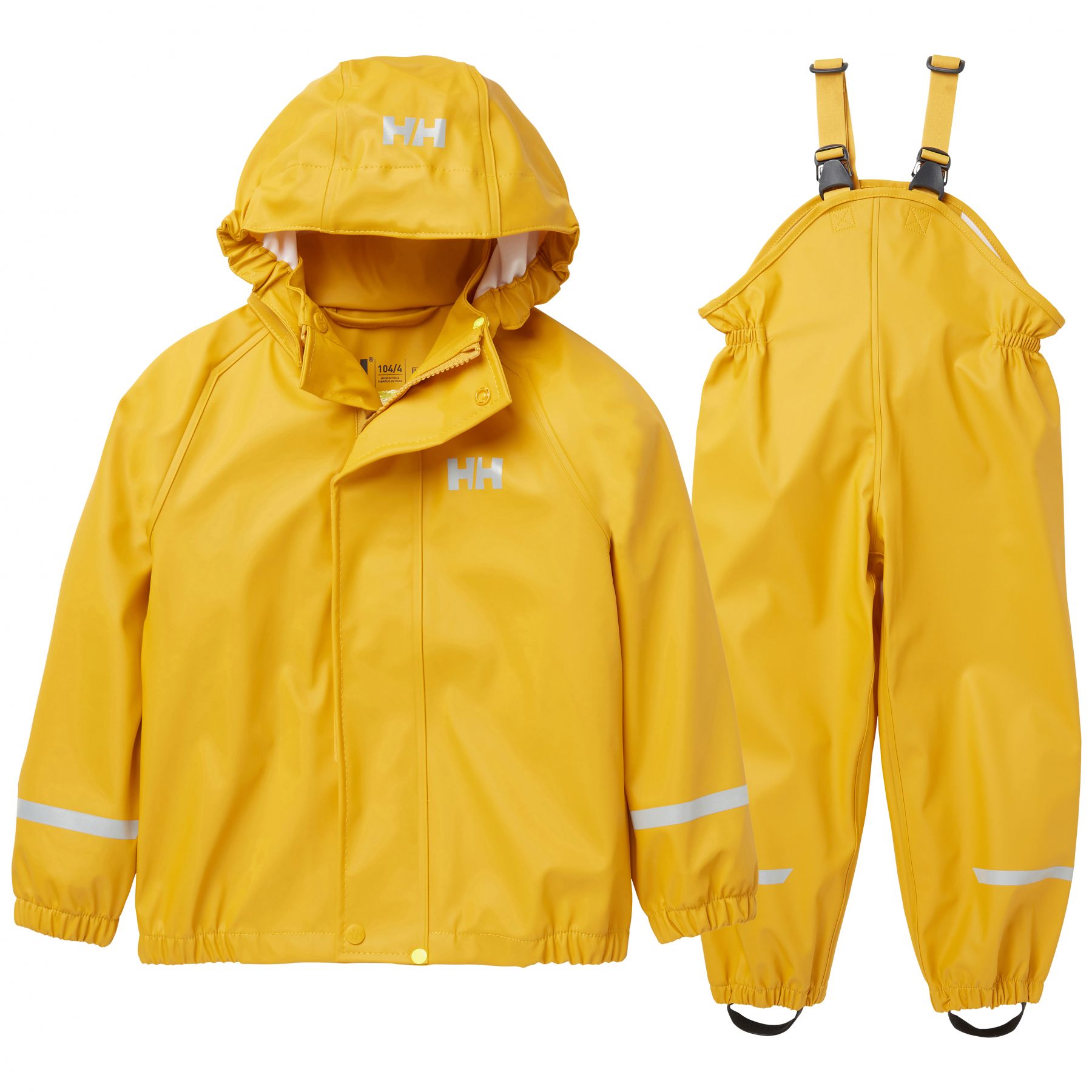 Helly Hansen Bergen 2 0 Pu  Regnsæt  Børn  Gul