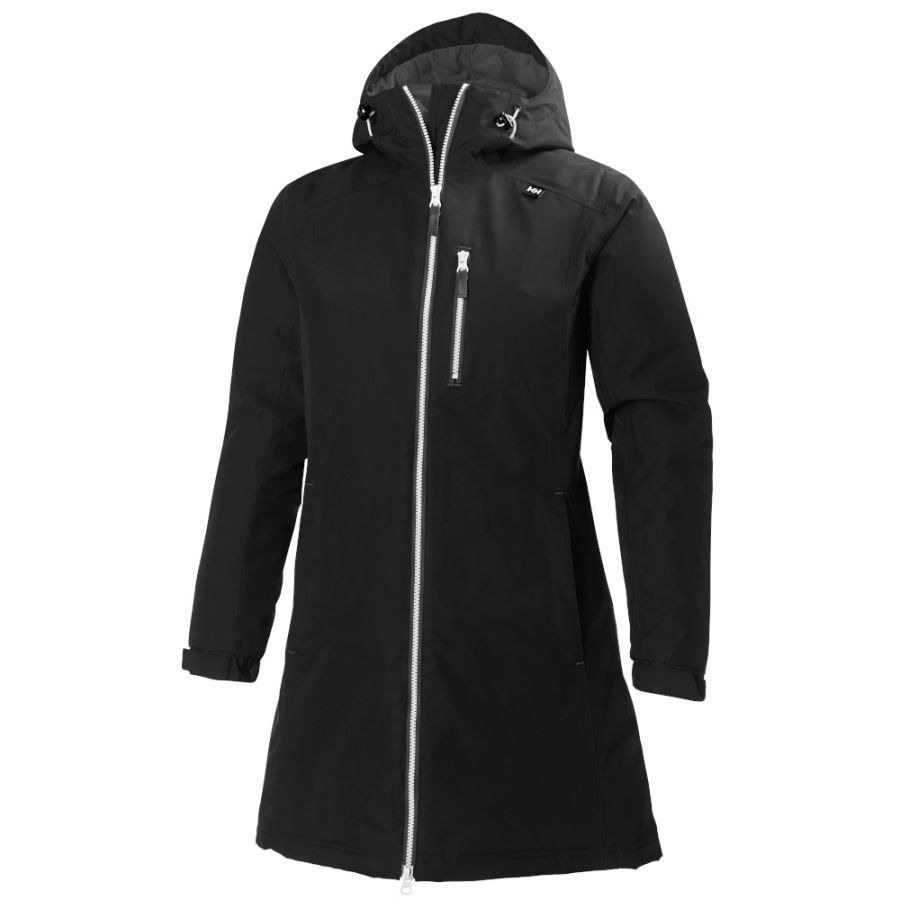 Helly Hansen Long Belfast Vinterjakke  Dame  Sort