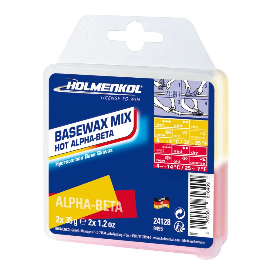 Holmenkol  Basewax Mix  Hot Alpha Beta