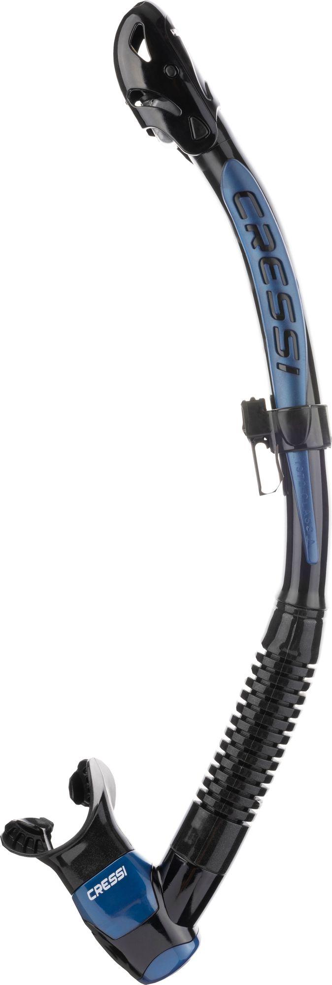 Itaca Ultra Dry Snorkel Black  Blue Metal