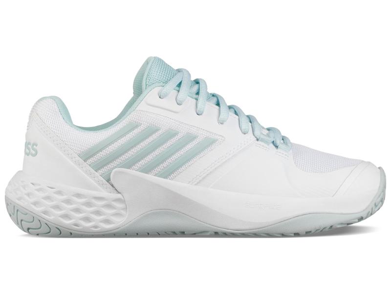 K Swiss Womens Aero Court Padelsko  White Light Blue    41 5