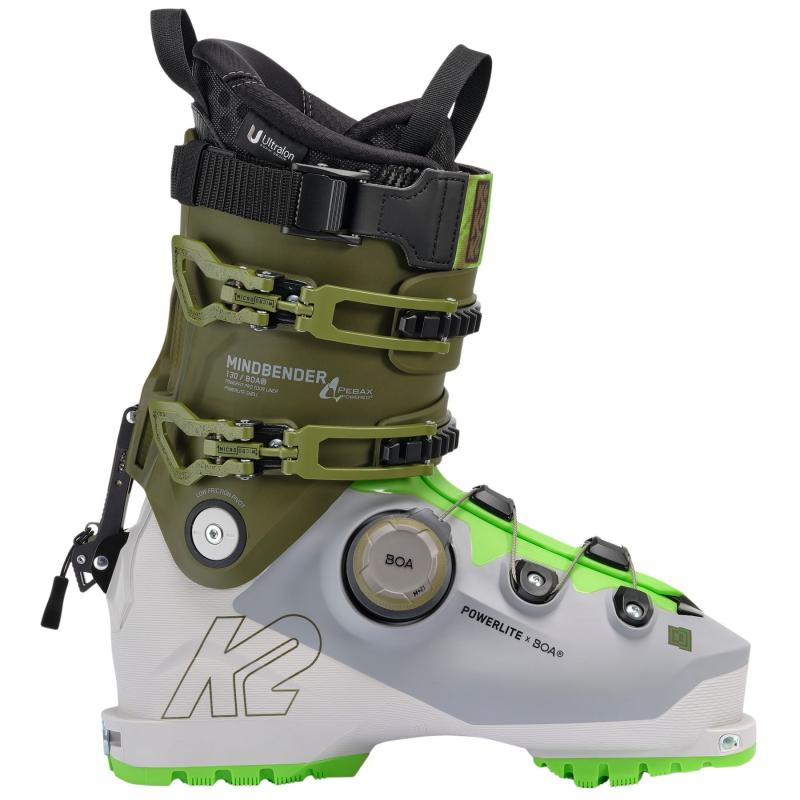 K2 Mindbender 130 Boa  Skistøvler  Herre  Grå Grøn