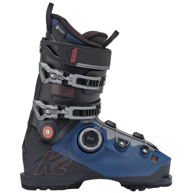 K2 Recon 110 Boa  Skistøvler  Herre  Mørkeblå Sort