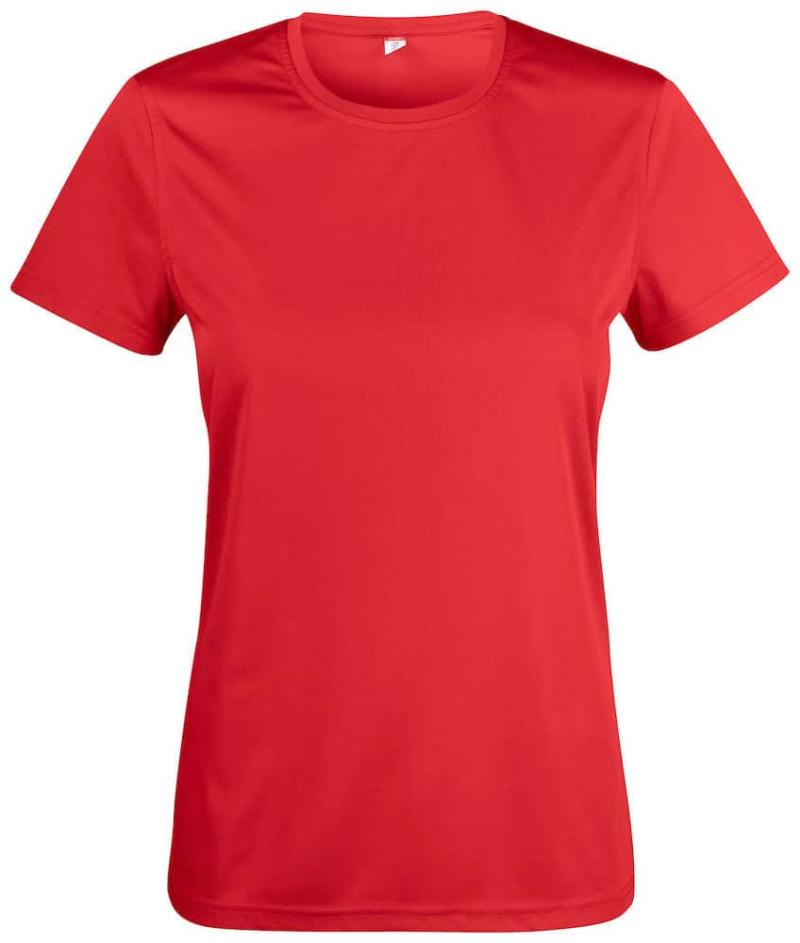 Kvinders Basic Active T   Rød Xs Rød   700