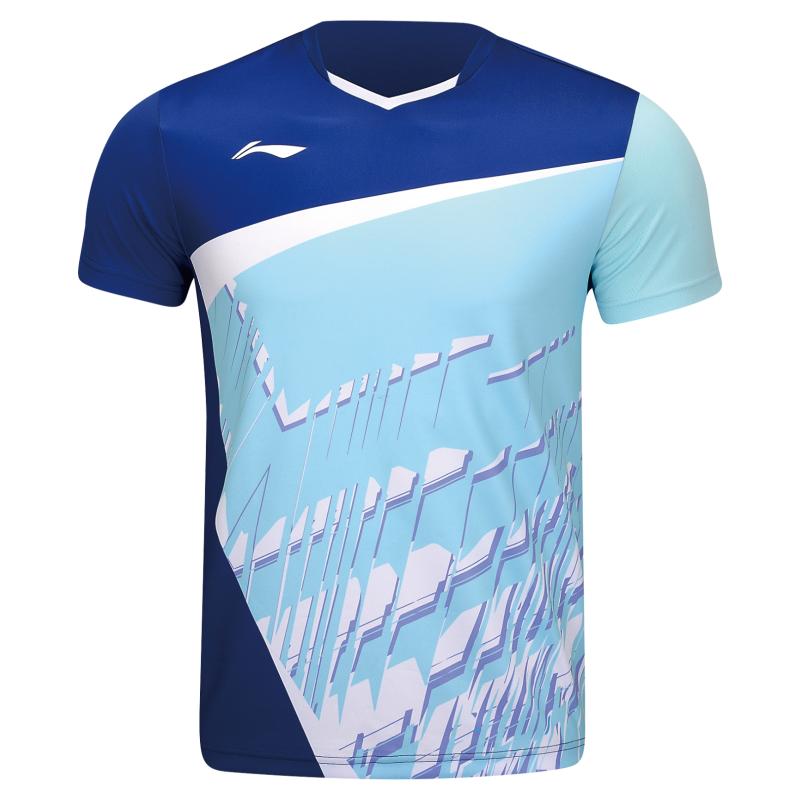 Li Ning Aayu147 3 Water T Shirt Blue