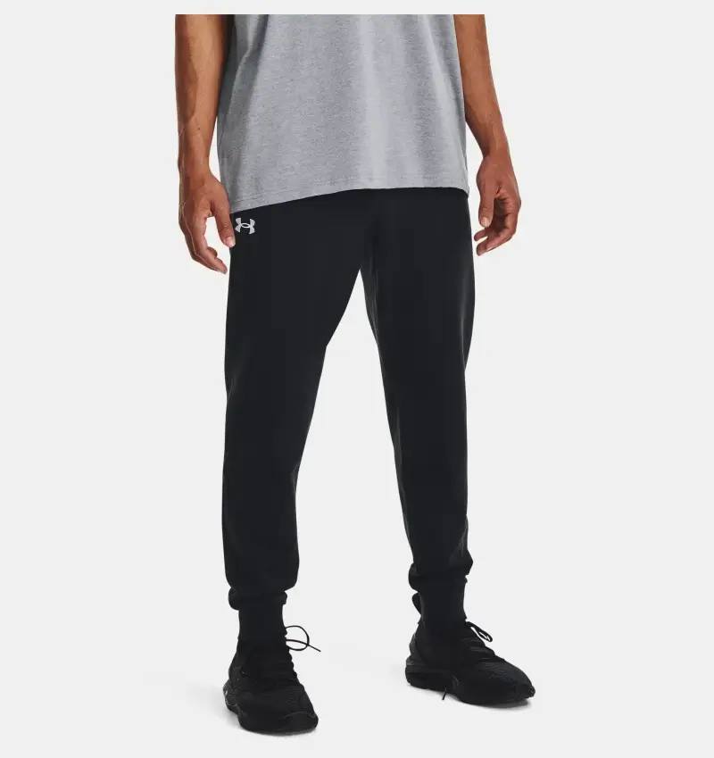 Mænds Under Armour   Rival Fleece Joggers   Black 3xl