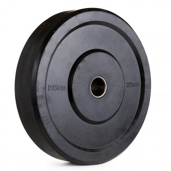 Nordic Fighter Sort Bumper Vægtskiver 20kg   50mm  1 Stk