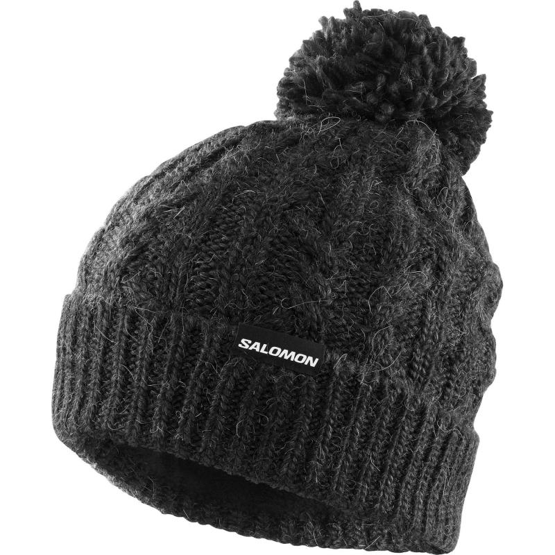 Salomon Ivy Beanie  Dame  Sort