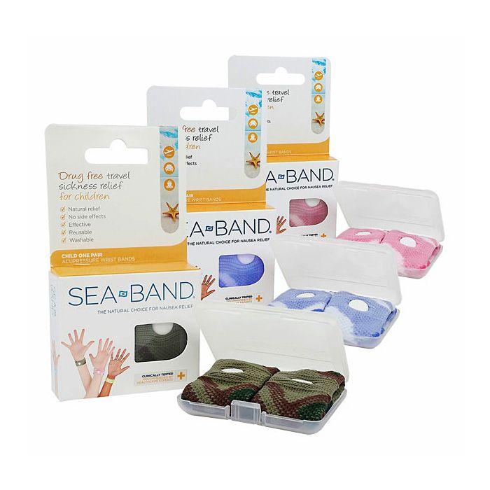 Sea Band Akupressurarmbånd  Børn   Blå