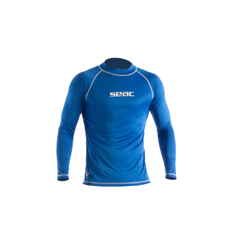 Seac Rash Guard T Sun  Herre Langærmet Blå