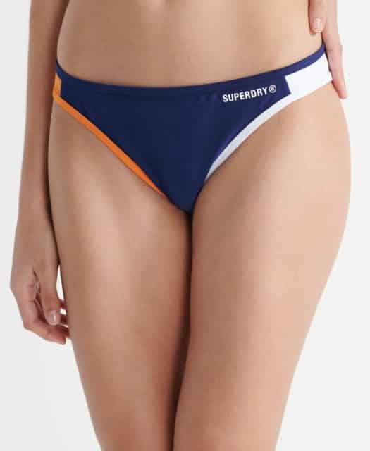 Superdry Sport   Sport Bikini Bottom   Navy Blue S