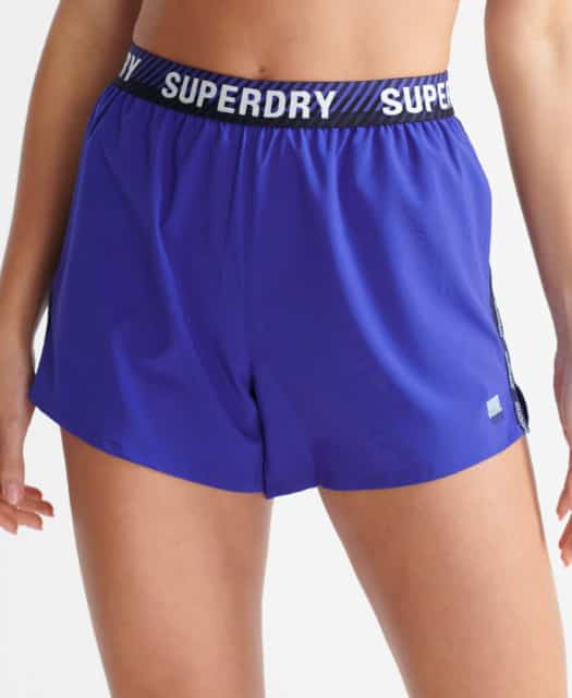 Superdry Sport   Train Loose Shorts   Cobalt Blue Xl