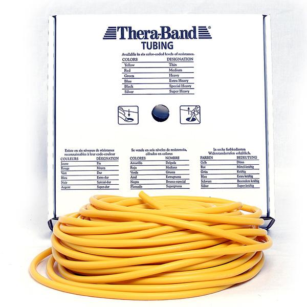 Thera Band Tubing  Gul   30 5 M   Meget Let