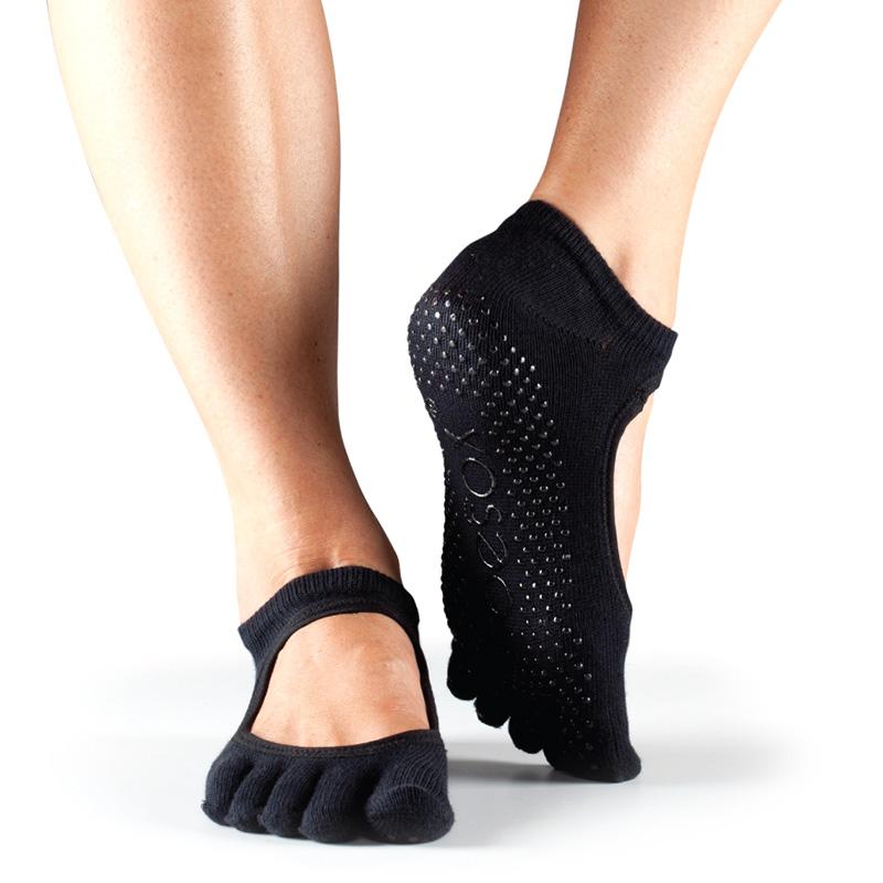 Toesox Bellarina Til Yoga  Amp  Pilates  Sort   M