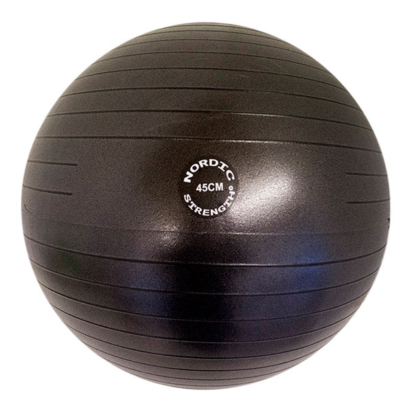 Træningsbold 45 Cm   Nordic Strength  Black Edition