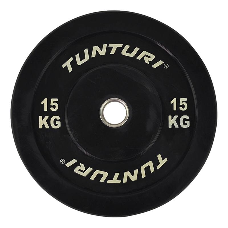 Tunturi Training Bumper Plate   15 Kg