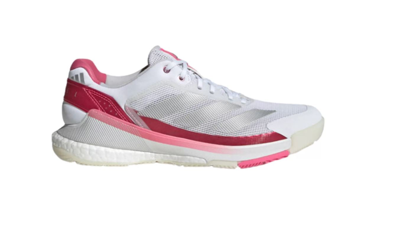 Adidas Crazyquick Boost Women Padelsko  Cloud White Silver Metallic Lucid Pink    36 2 3