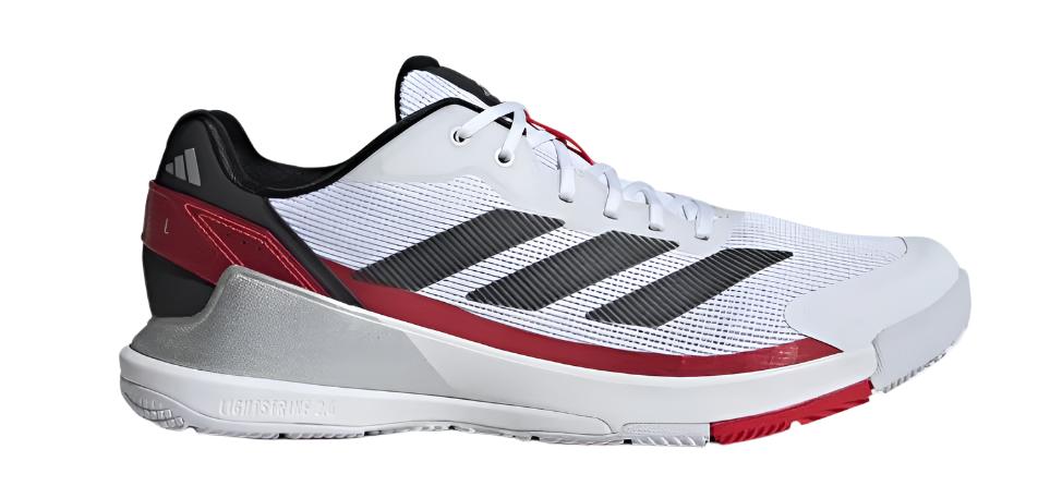 Adidas Crazyquick Ls Padelsko  Cloud White Core Black Lucid Red    40 2 3