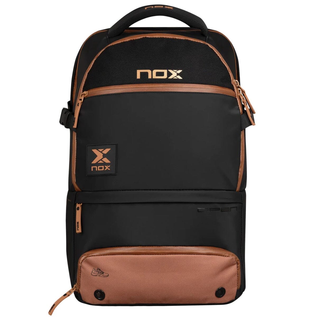 Nox Luxury Open Series Backpack Black Brown