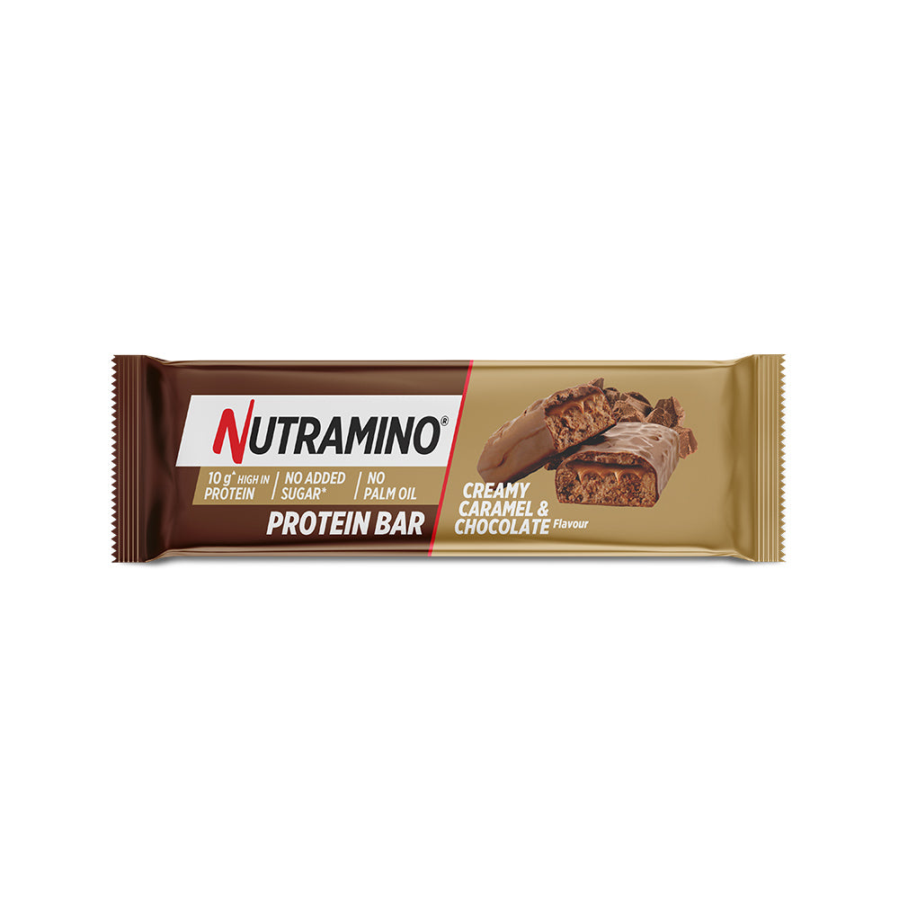 Nutramino Protein Bar   Creamy Caramel   Chocolate  55g