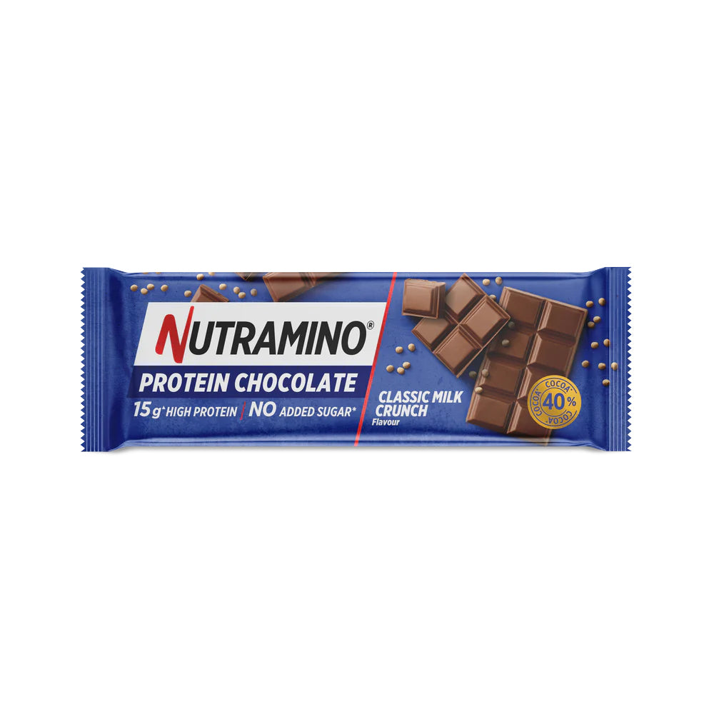 Nutramino Protein Chocolate Bar   Classic Milk Crunch  50g