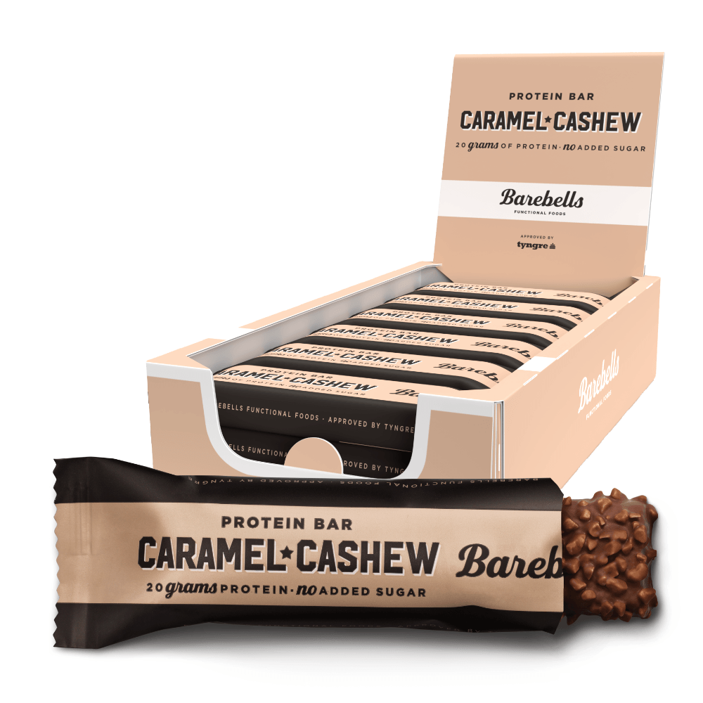 Barebells Protein Bar   Caramel   Cashew  12x 55g