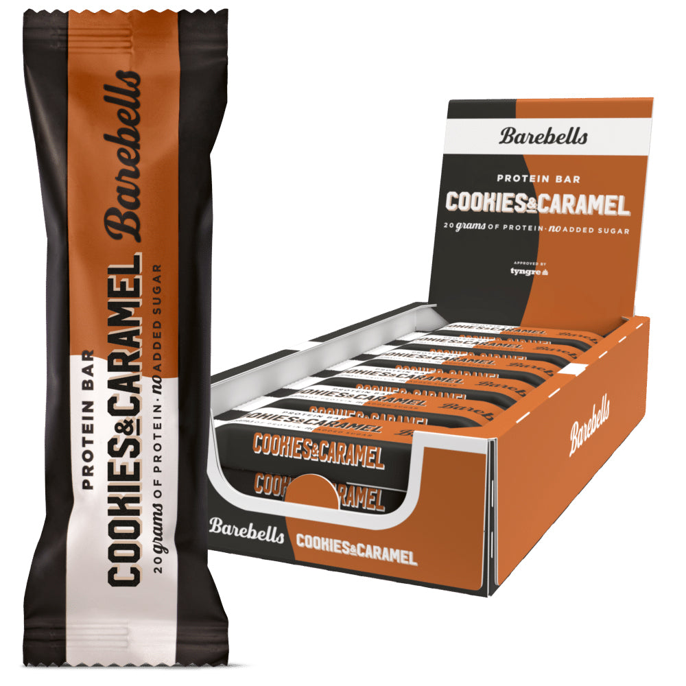 Barebells Protein Bar   Cookies   Caramel  12x 55g