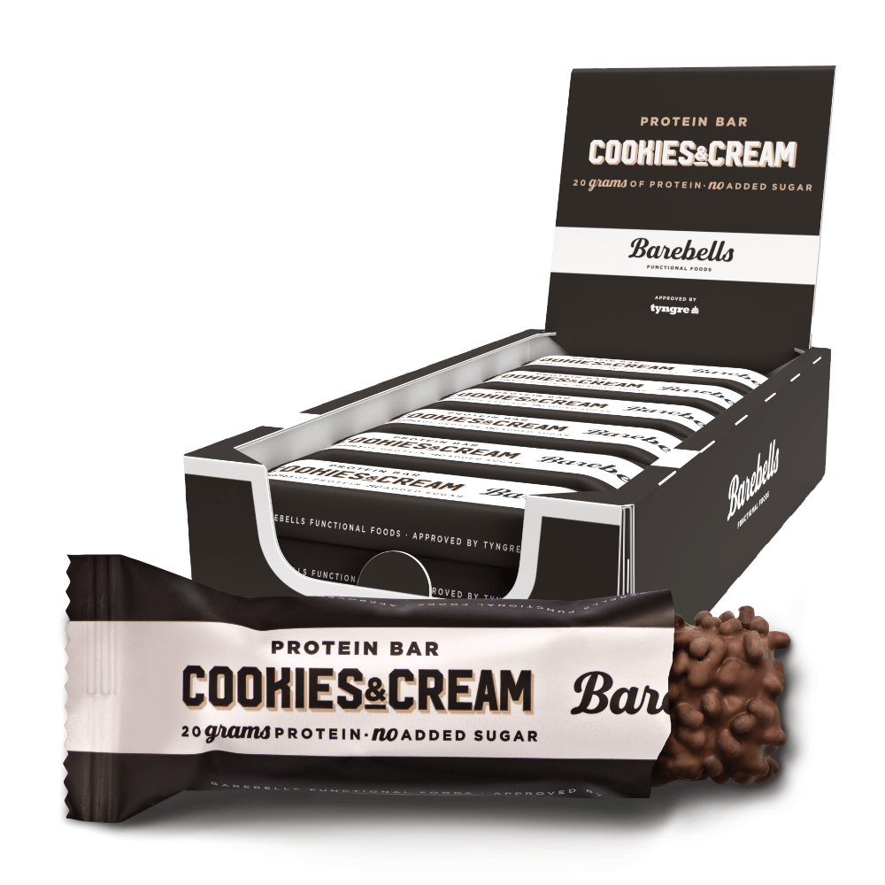 Barebells Protein Bar   Cookies   Cream  12x 55g