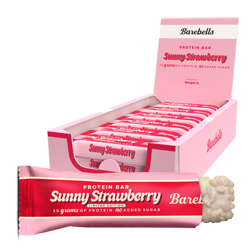 Barebells Protein Bar   Sunny Strawberry  12x 55g
