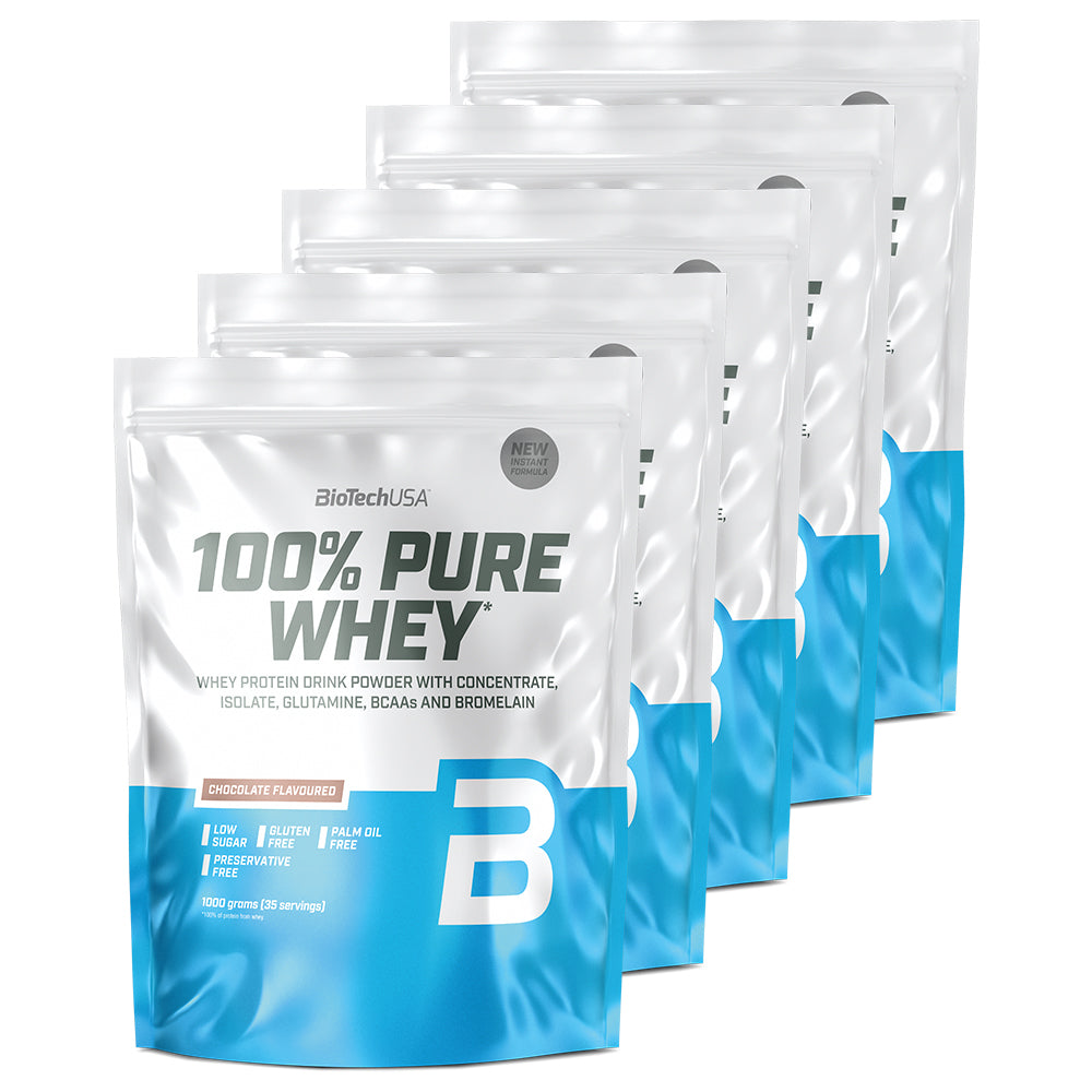 Biotechusa 100  Pure Whey   Proteinpulver  6x1 Kg