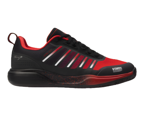 K Swiss Ultra Court Padelsko  Black Anthracite Sanyo Red    41