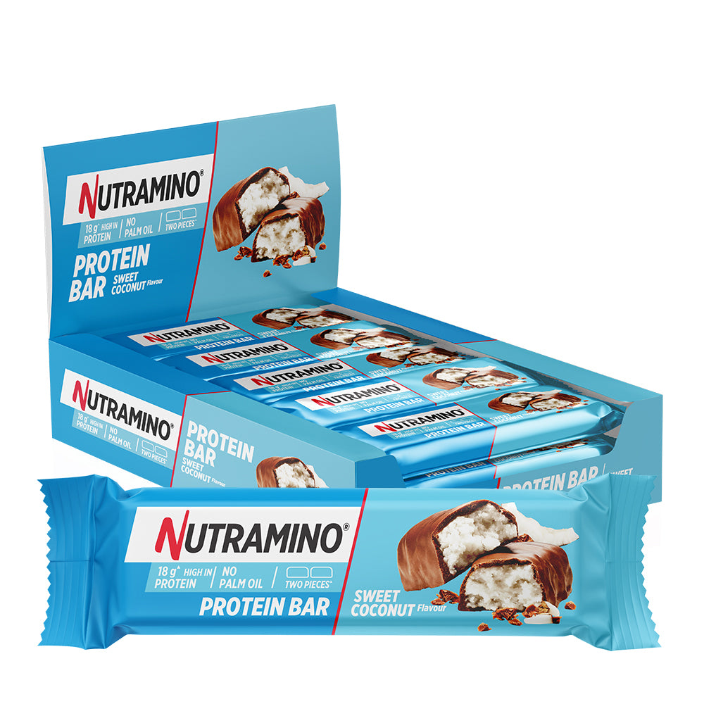 Nutramino Protein Bar   Sweet Coconut  12x 55g    Proteinbarer