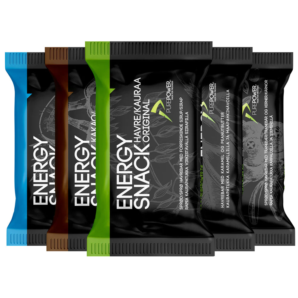 Purepower Energy Snack   Bland Selv  12x 60g    54205792649541