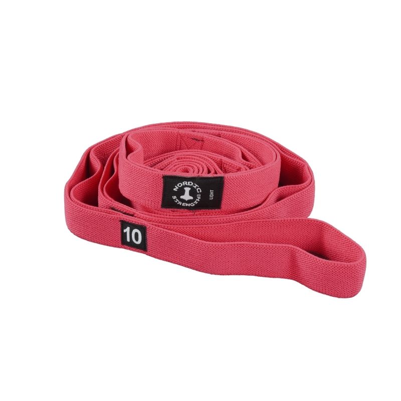 Yoga Stretch Band   Let Pink