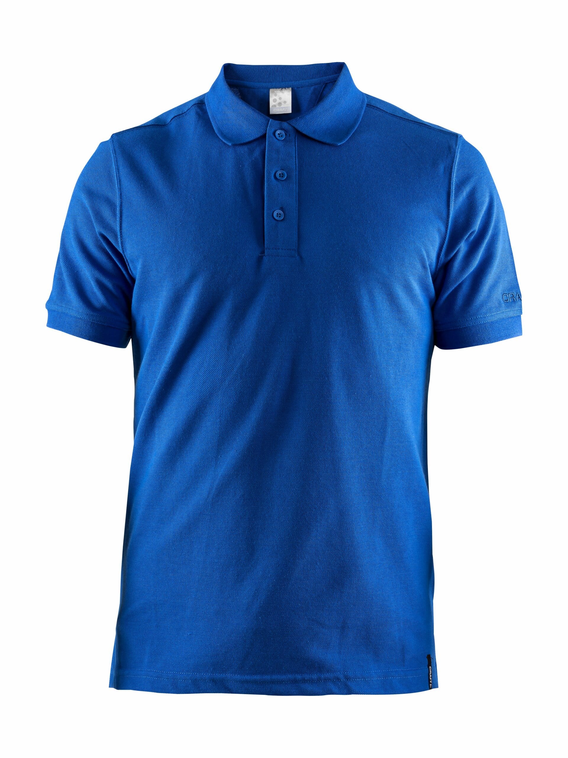 Craft   Casual Polo Pique Maend   Sweden Blue L