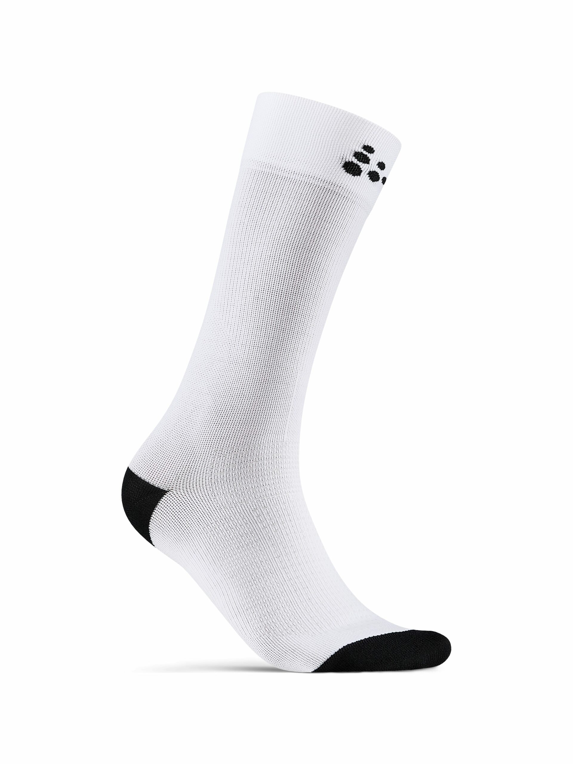 Craft   Core Endure Bike Sock   White Black 43 45