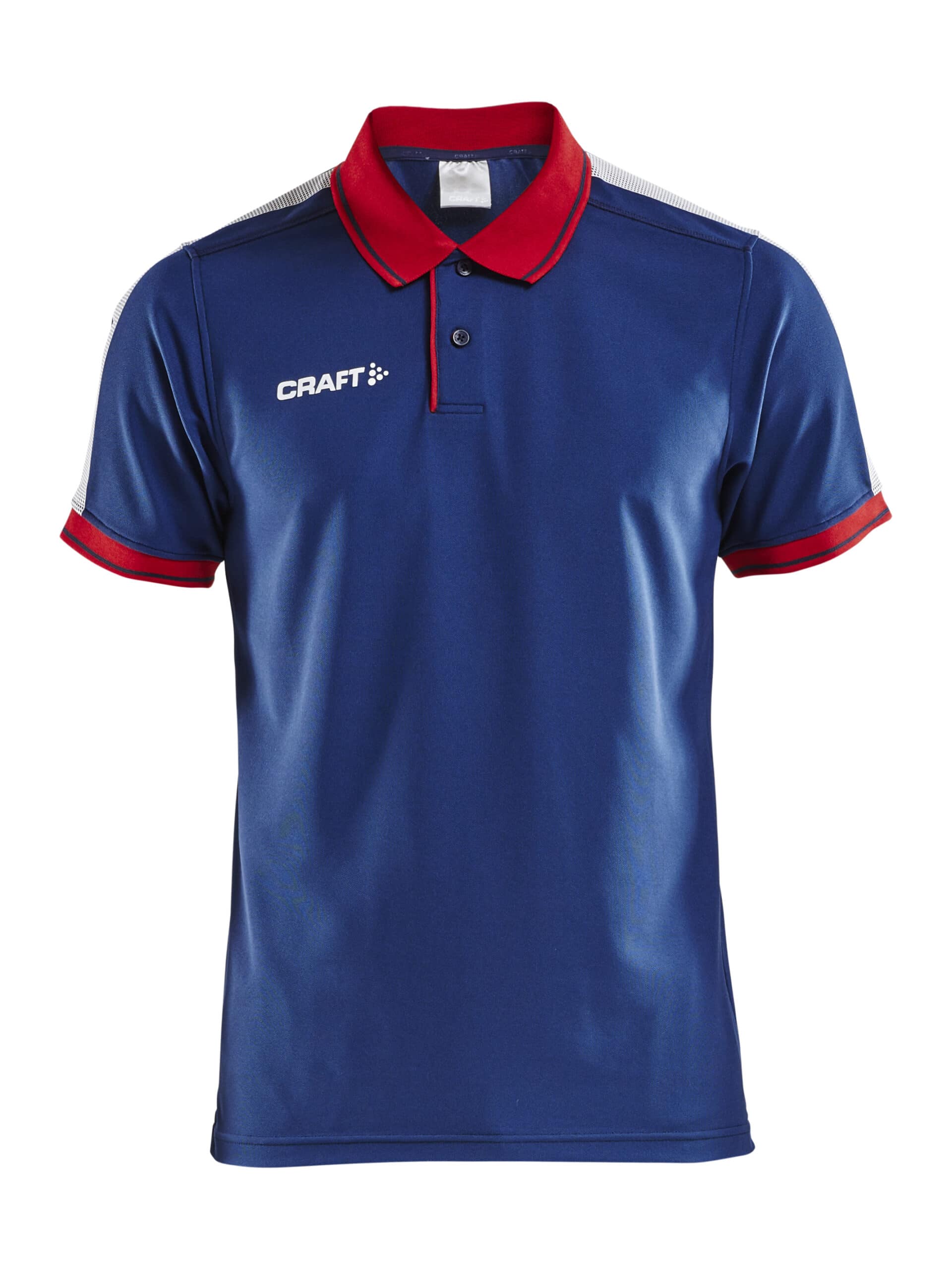 Craft   Pro Control Poloshirt Maend   Navy Bright Red Xxl