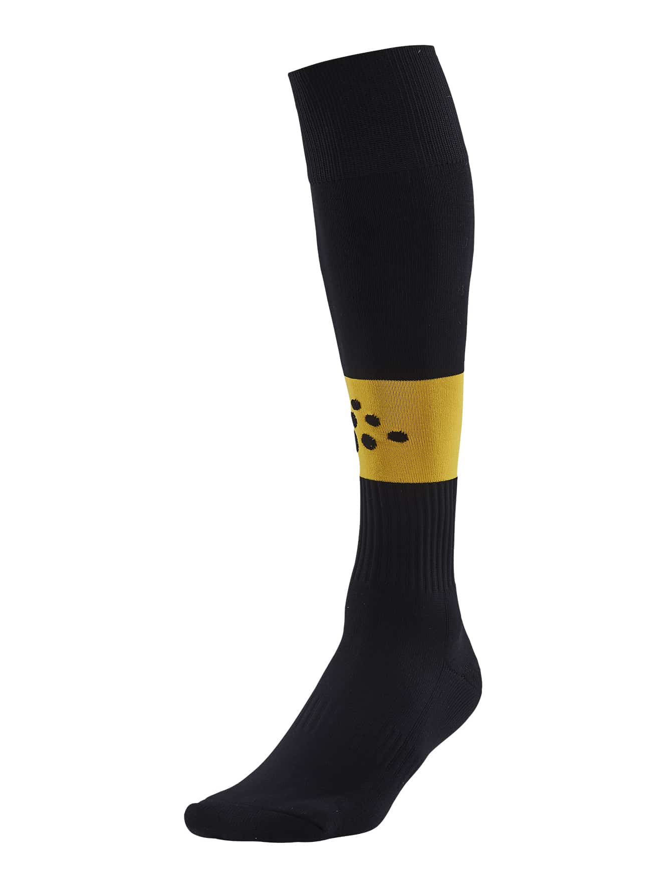 Craft   Squad Sock Contrast   Black Sweden Yellow 46 48