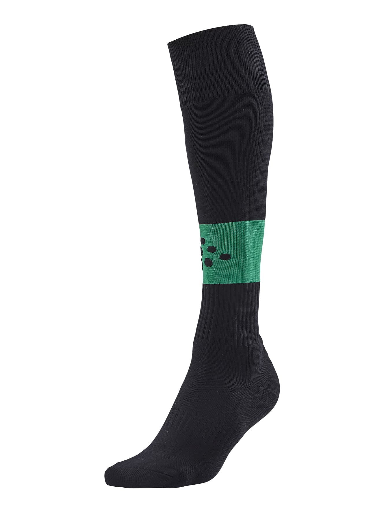 Craft   Squad Sock Contrast   Black Team Green 31 33