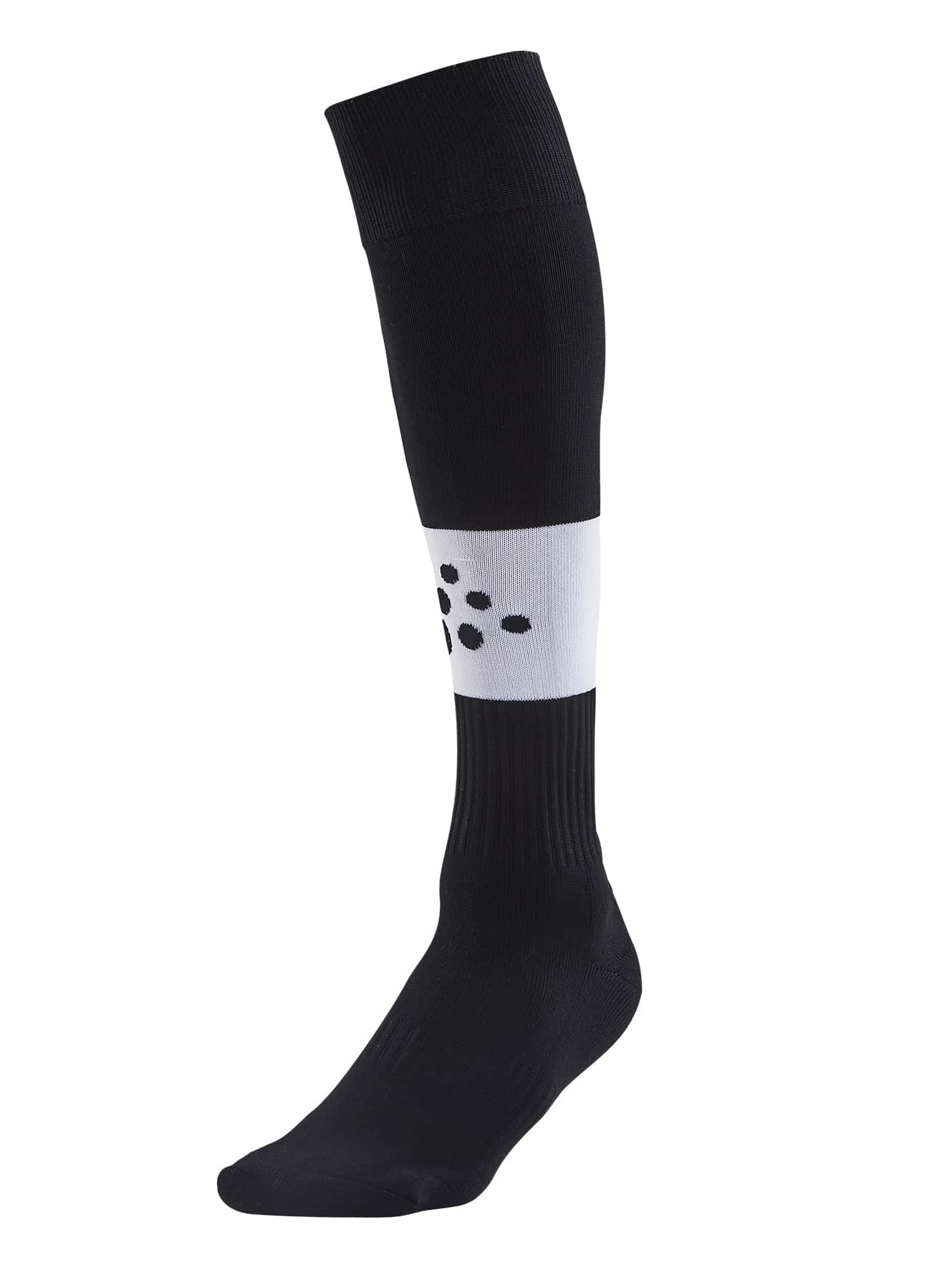 Craft   Squad Sock Contrast   Black White 28 30
