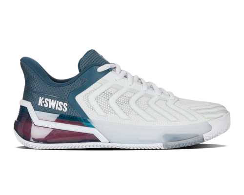 K Swiss Ultrashot 4 Clay  White Stargazer Neon Blaze    41